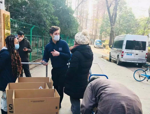 kaiyun登录中国入口登录留汉留学生:中国一定能战胜病毒疫情 图片1
